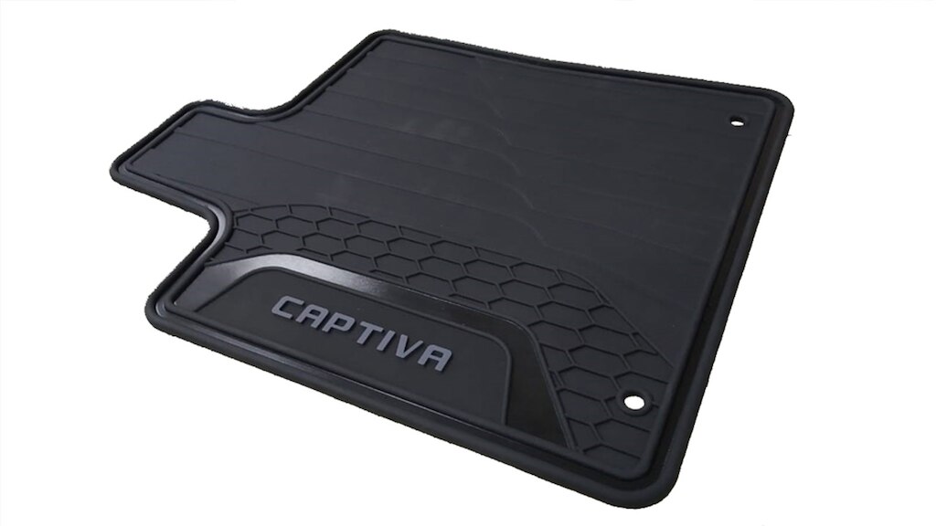 Tapete de vinil para primera y segunda fila de Chevrolet Captiva 2025 y más accesorios internos para camioneta familiar